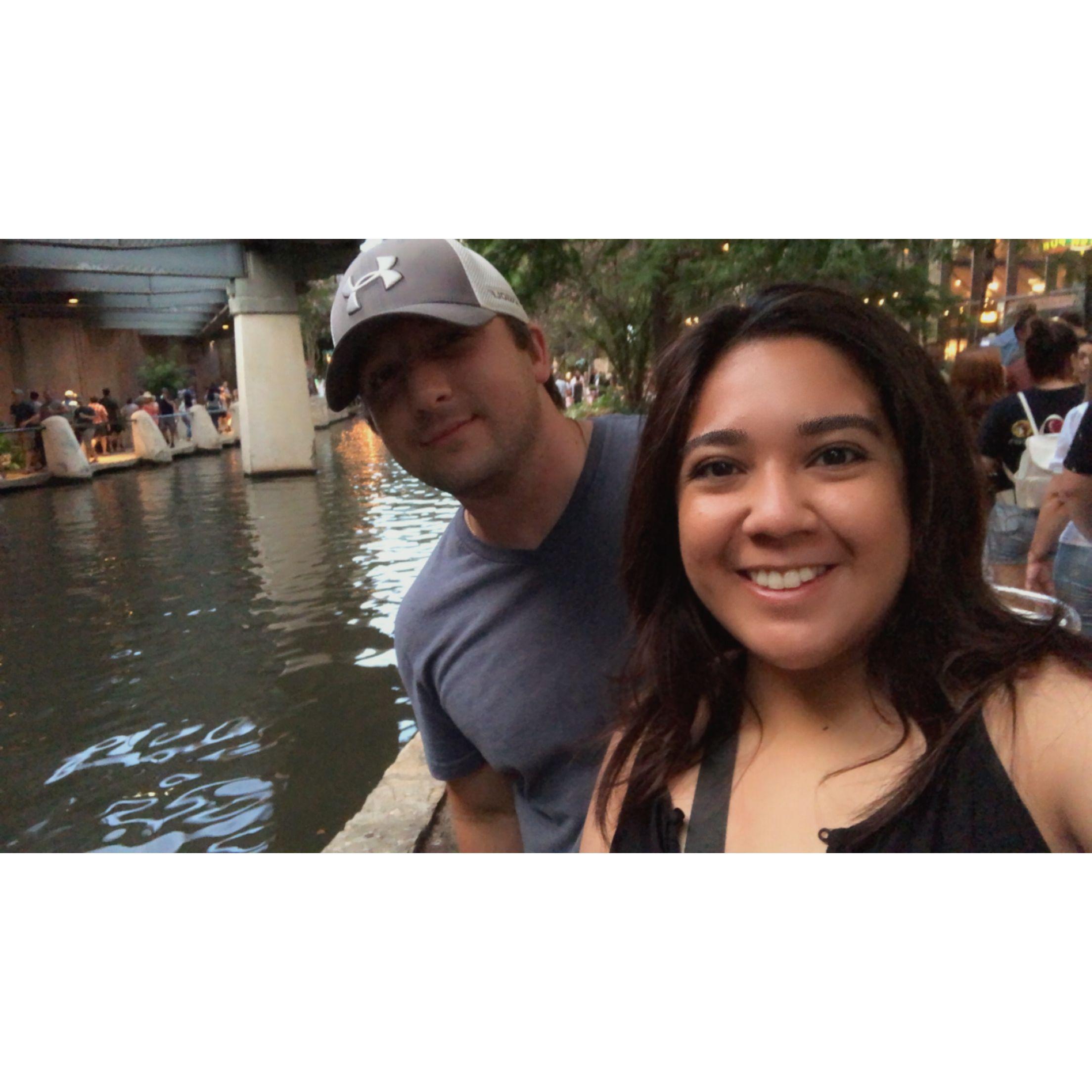 Ben's first time in San Antonio during our little weekend getaway
