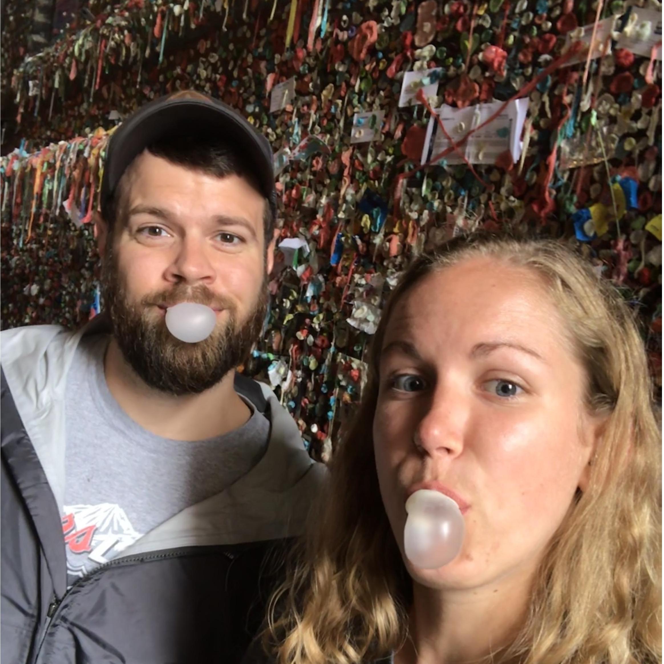 Seattle's Gum Wall, yuck!
