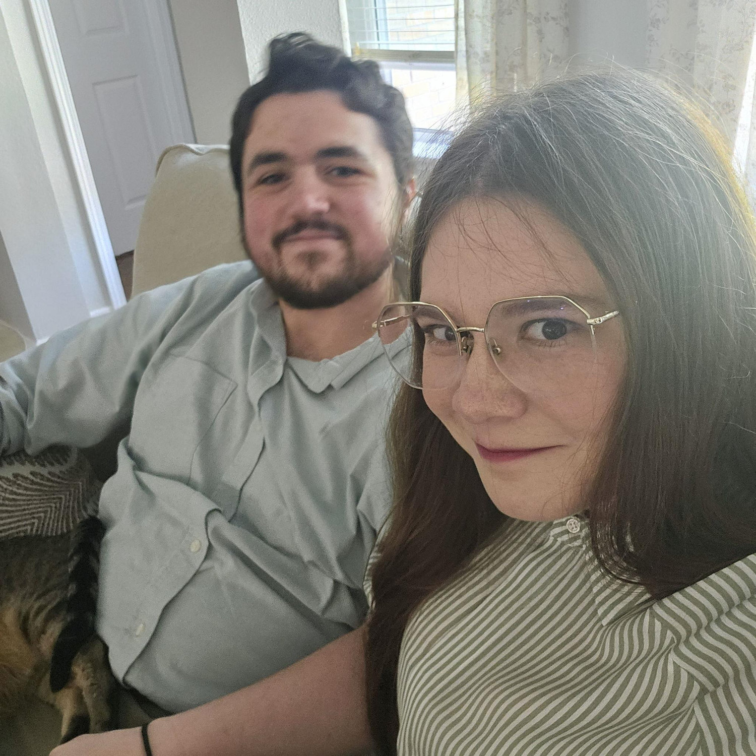 Hanging out before Lisa and Eric's Wedding