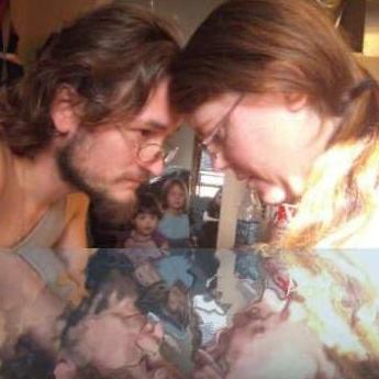 Getting our matching Tattoos, April 3, 2011