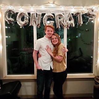 Right after we got engaged!