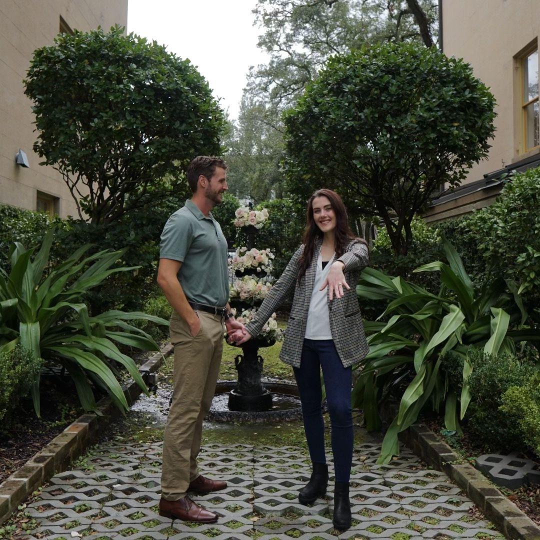 Getting Engaged in Savannah Georgia