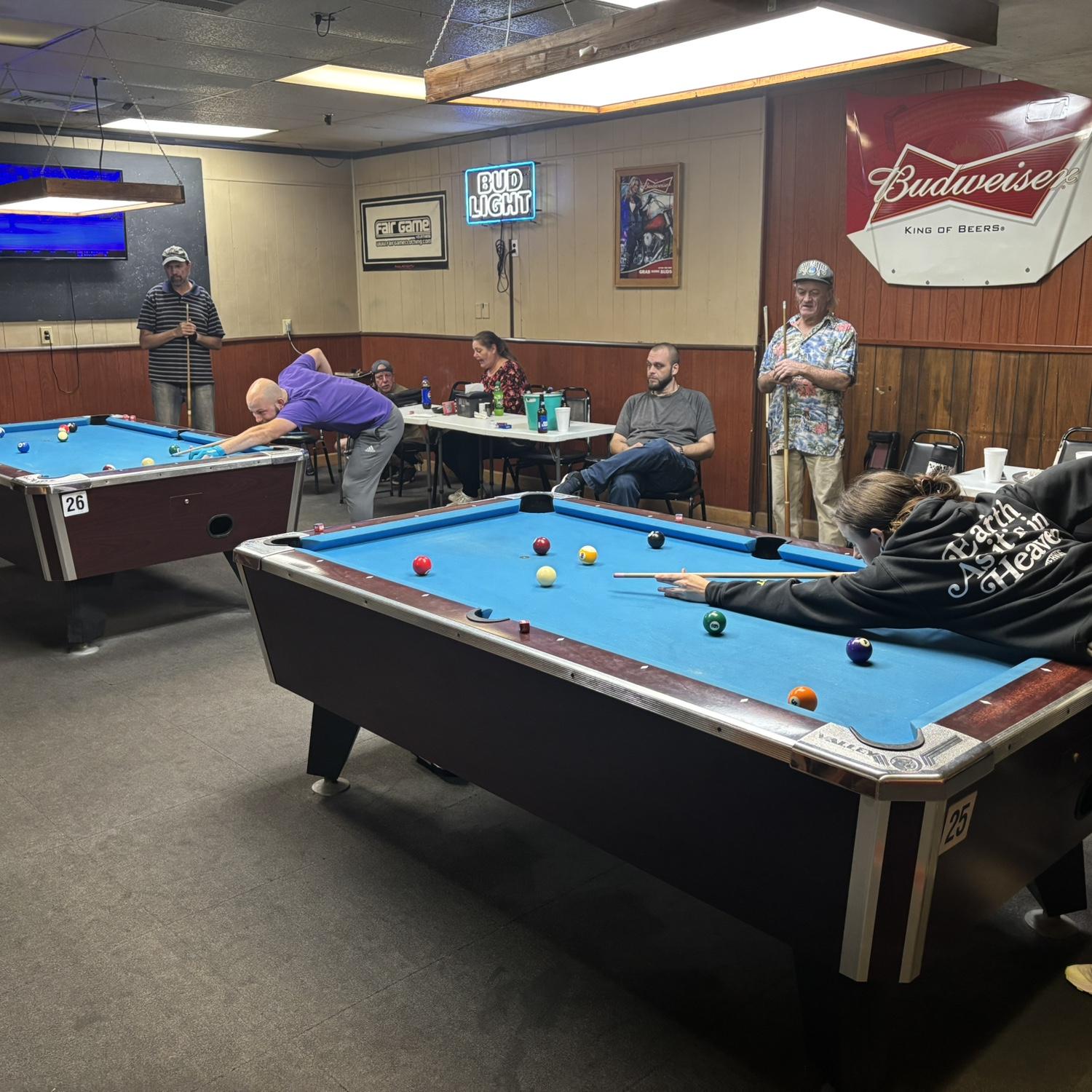 Us at pool league🎱