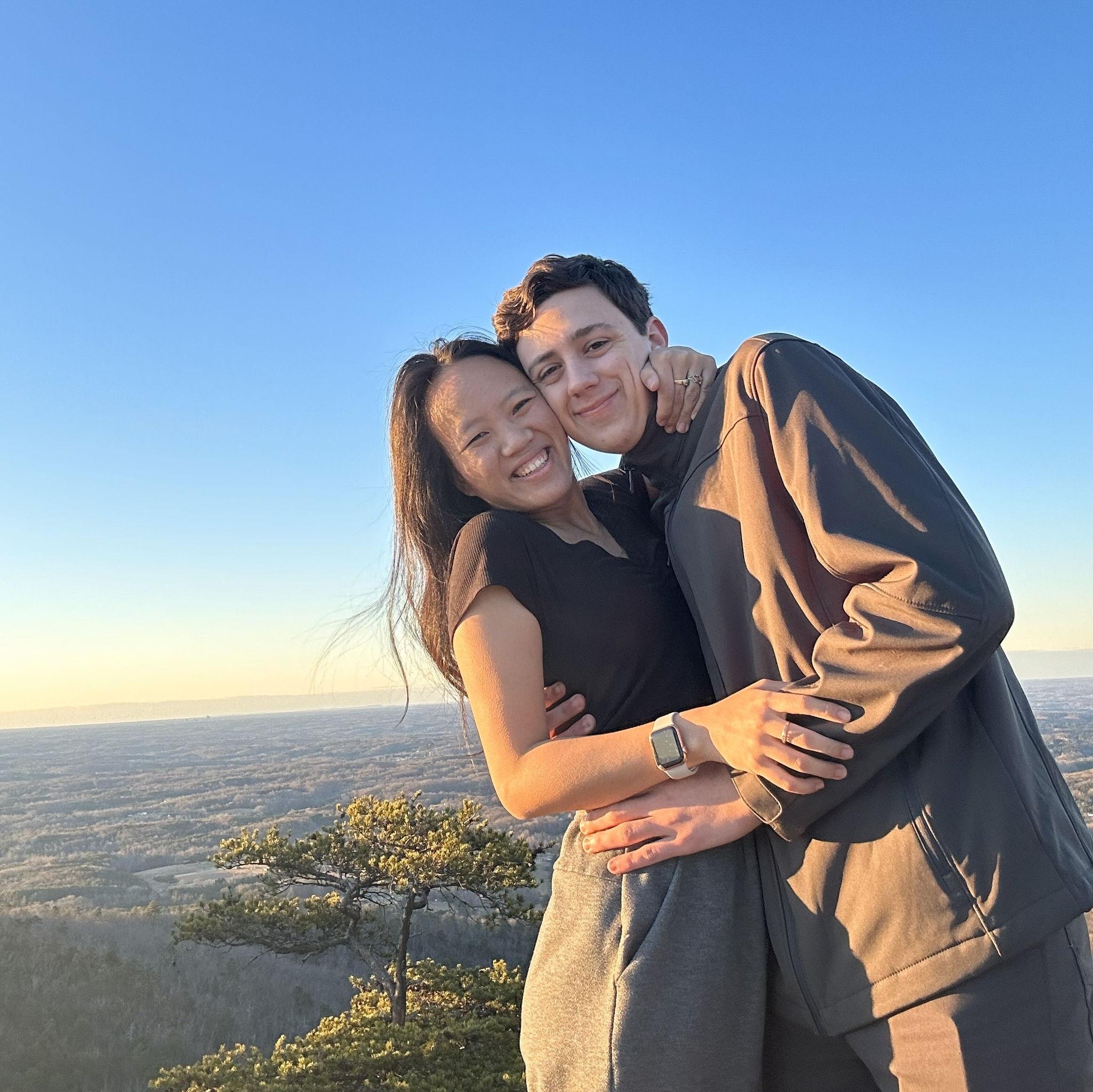 Boyd's first Christmas in NC with Joy's family! Some of the activities included hiking at Pilot Mountain, biking on the Tobacco Trail, & ice skating at the local Sportplex :)