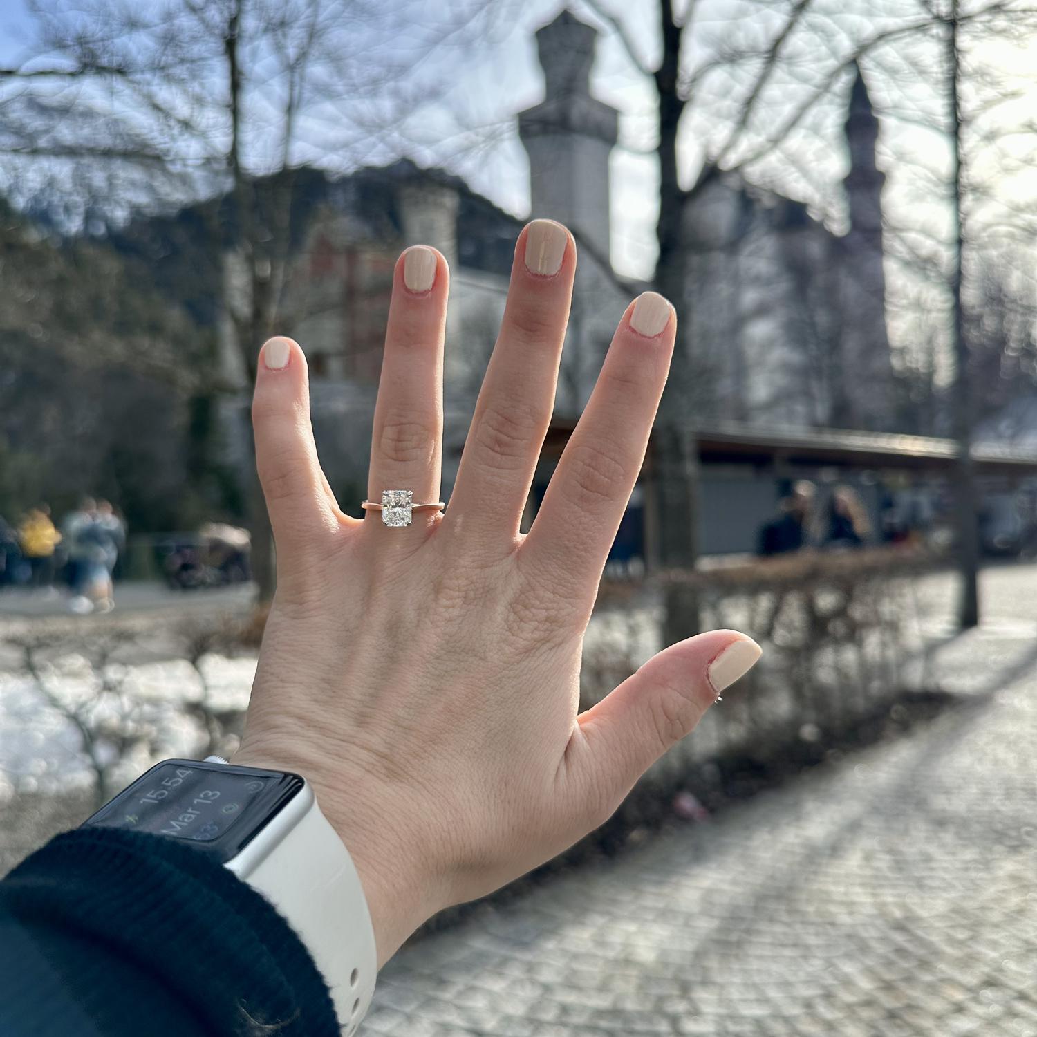 A ring and a castle - what more could you ask for?