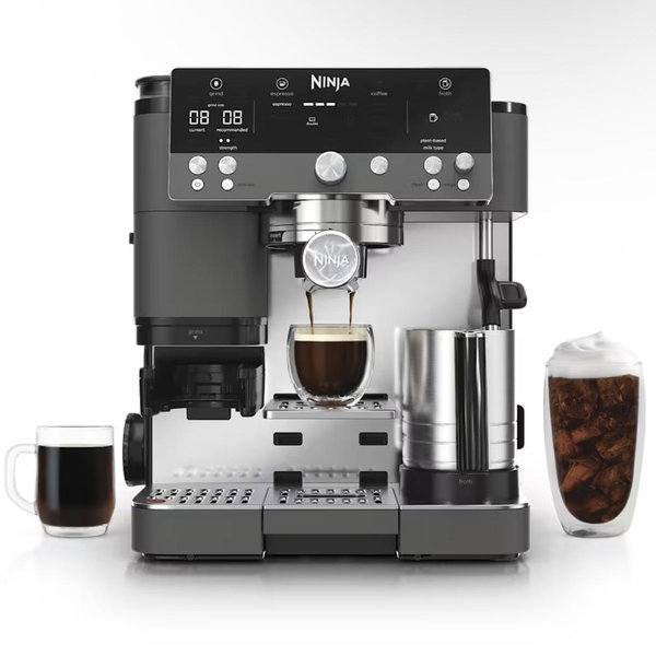 Ninja Luxe™ Café Premier 3-in-1 Espresso, Coffee & Cold Brew - Cyberspace | SharkNinja