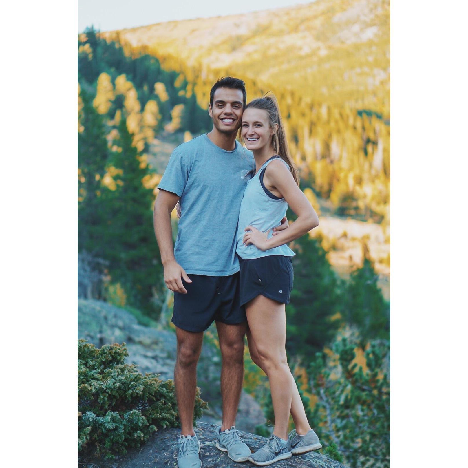 I came back to Colorado to go on their family's yearly hike to Nederlands near Boulder, CO!