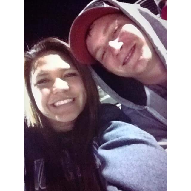 Our 1st photo together & DATE! We went to the Princeton Speedway Races.