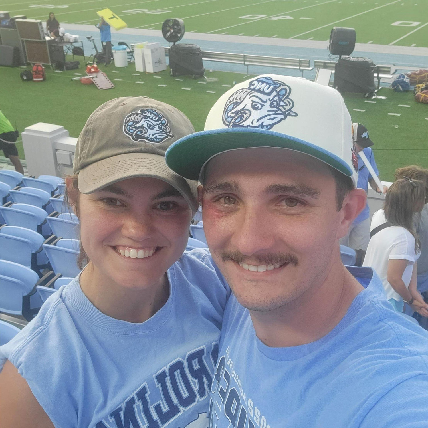 My first UNC football game
