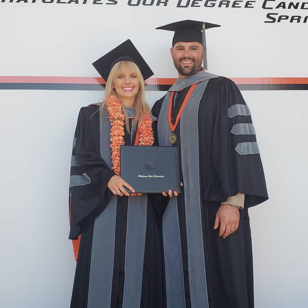 Kylie's vet school graduation, May 2019