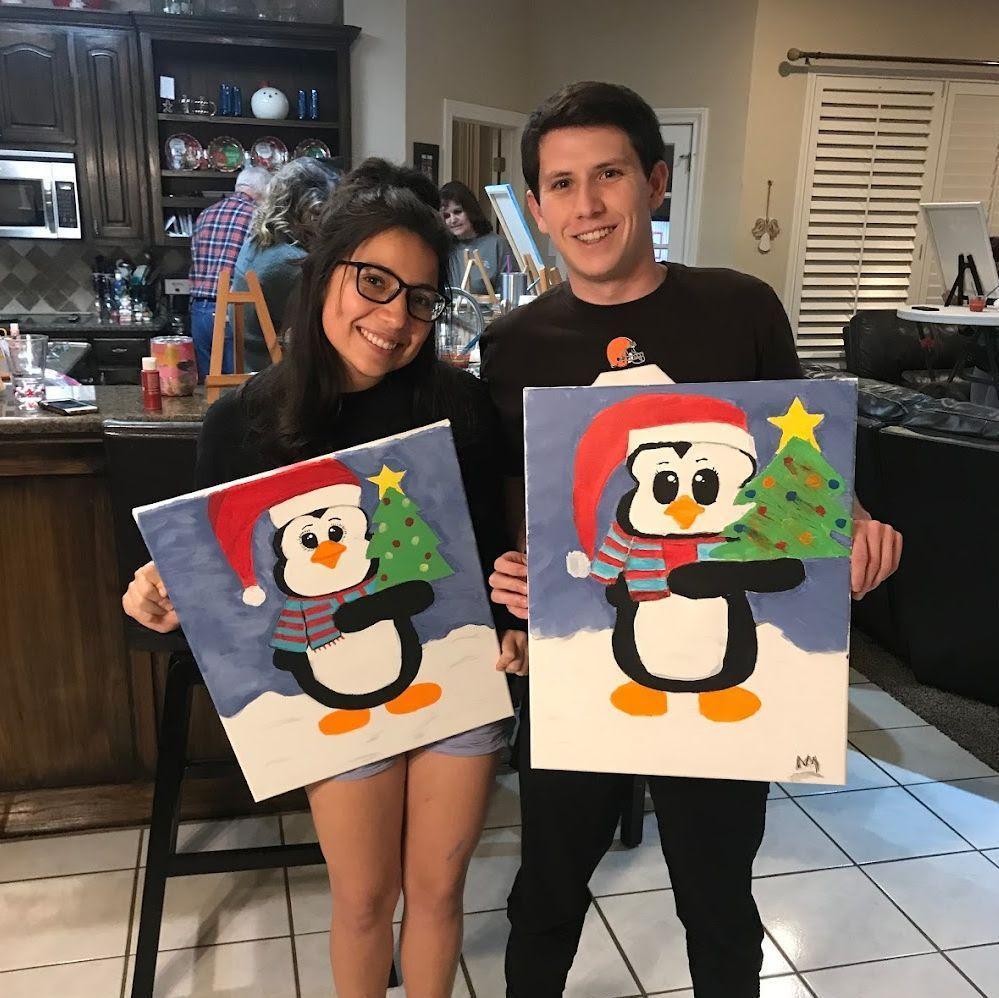 Poppy's painting class!