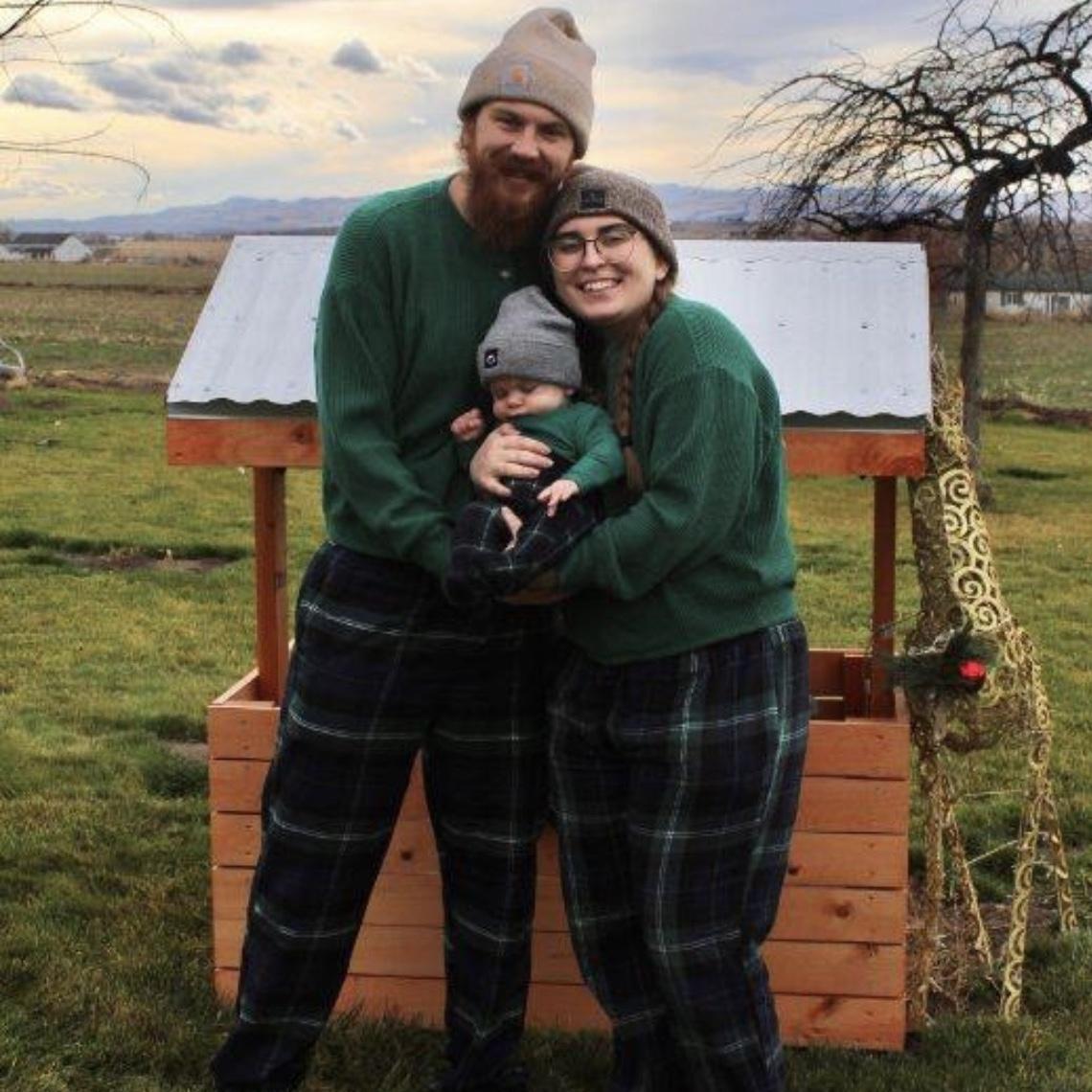 Our first Christmas with Beck!