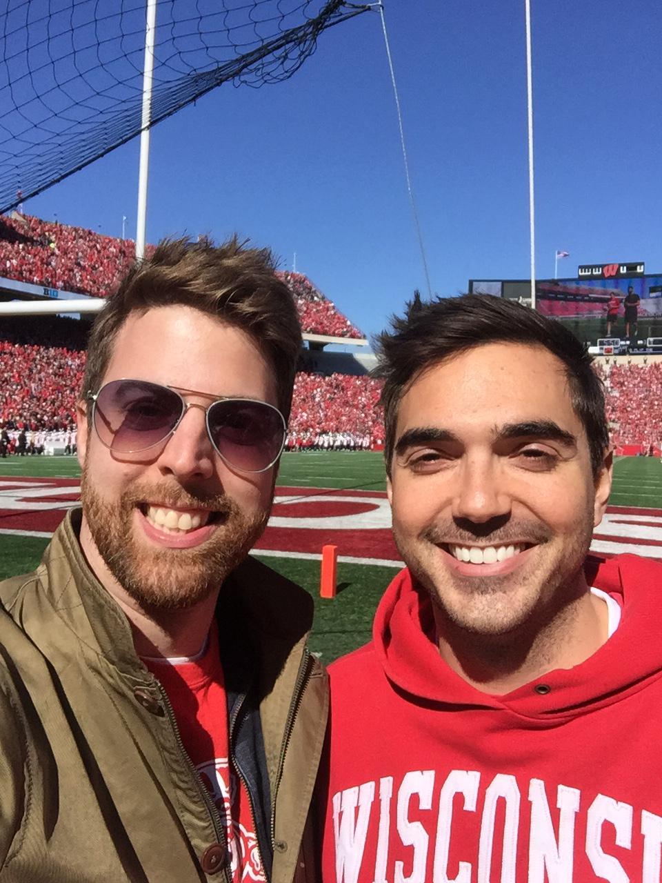 Wisconsin football game - 10/2015