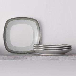 Colorscapes Layers Square Salad/Dessert Plate, Set of 4