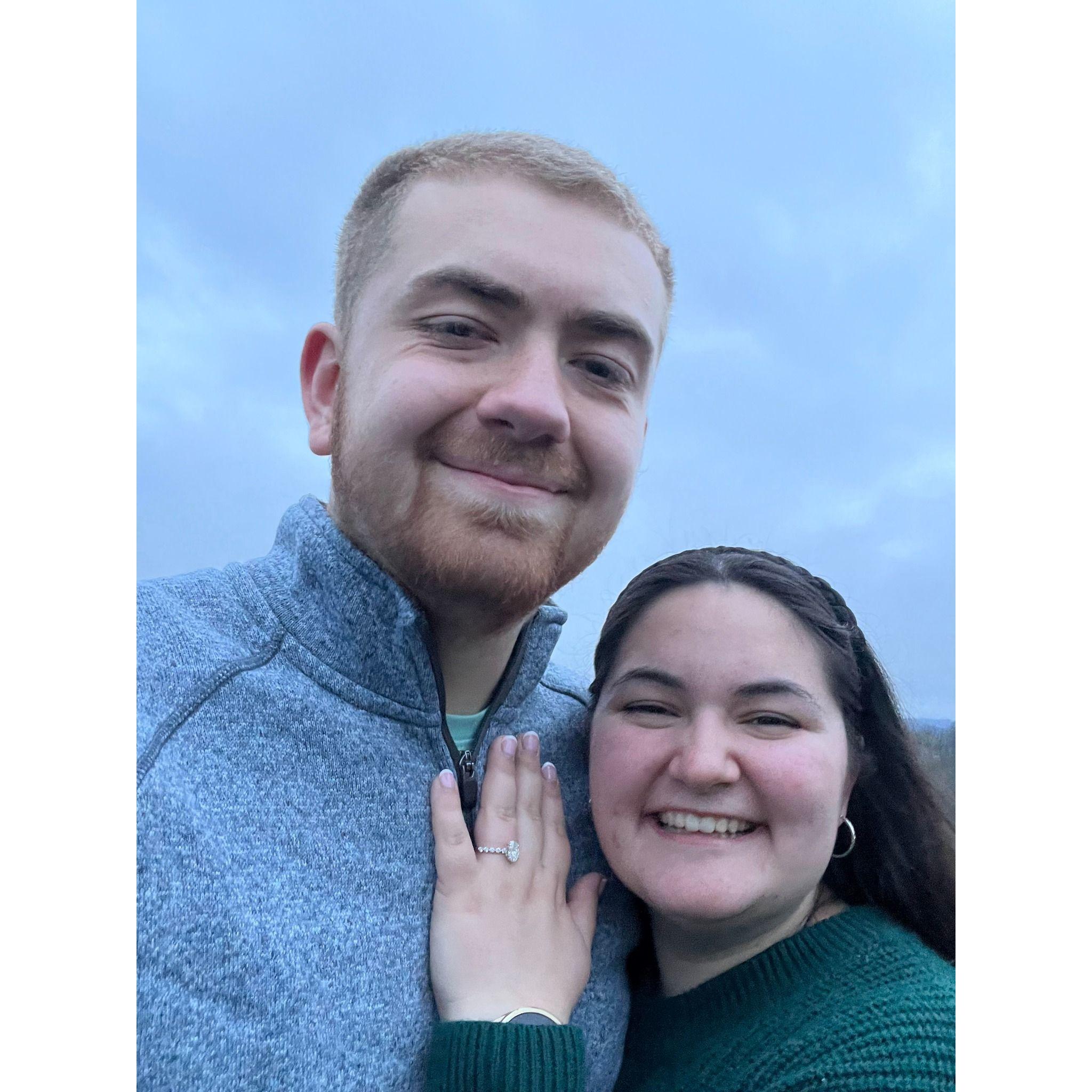 The night he proposed