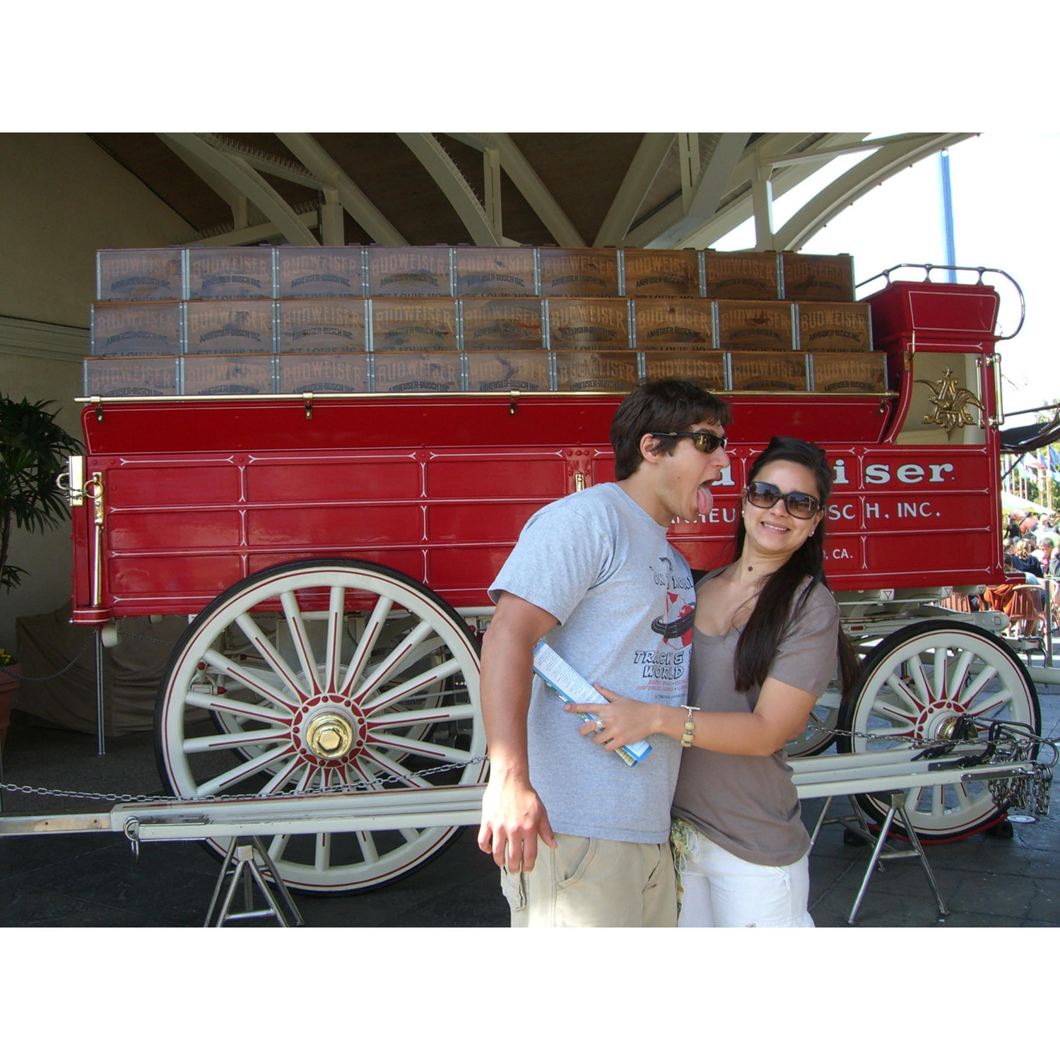 Visit to Budweiser Clydesdales, CA 2009
