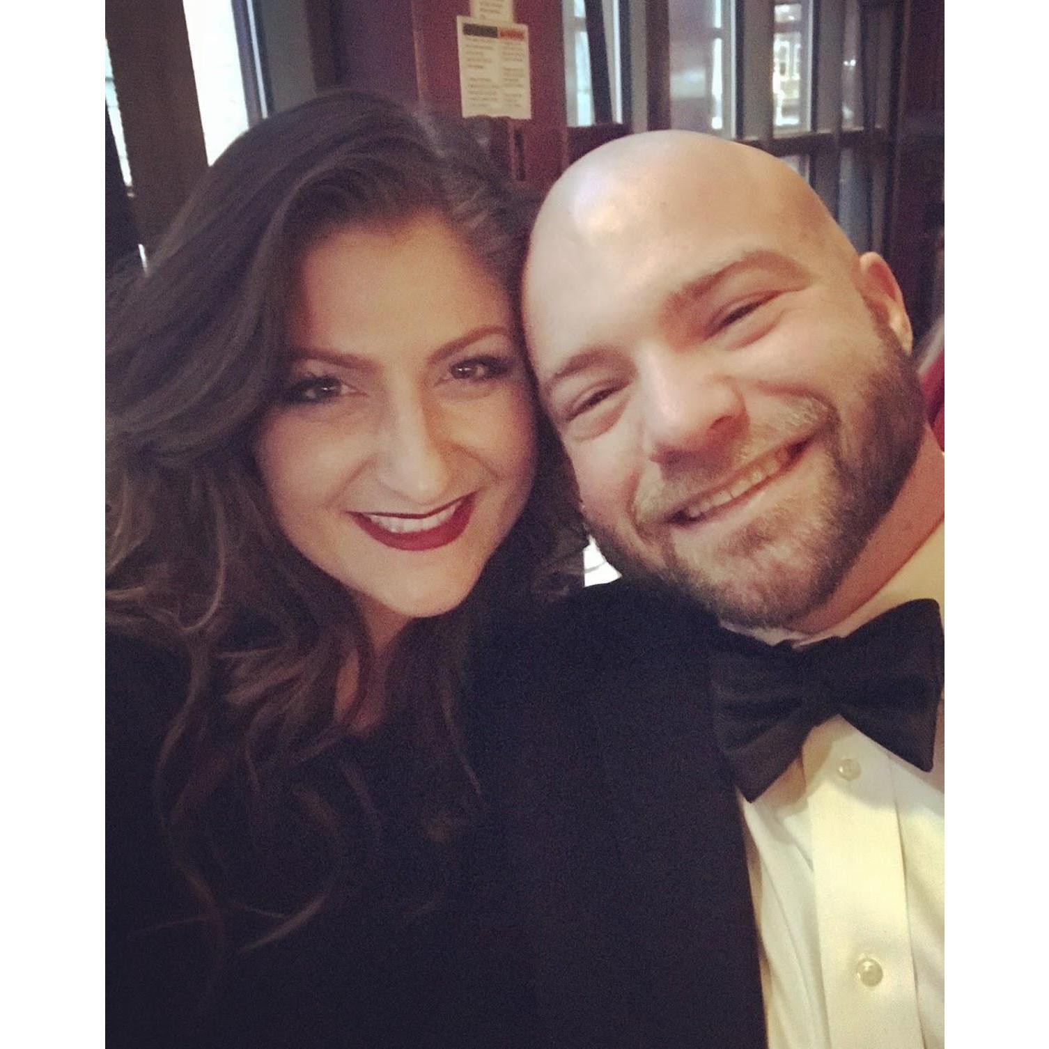 First picture together... Wishes and Dreams Gala