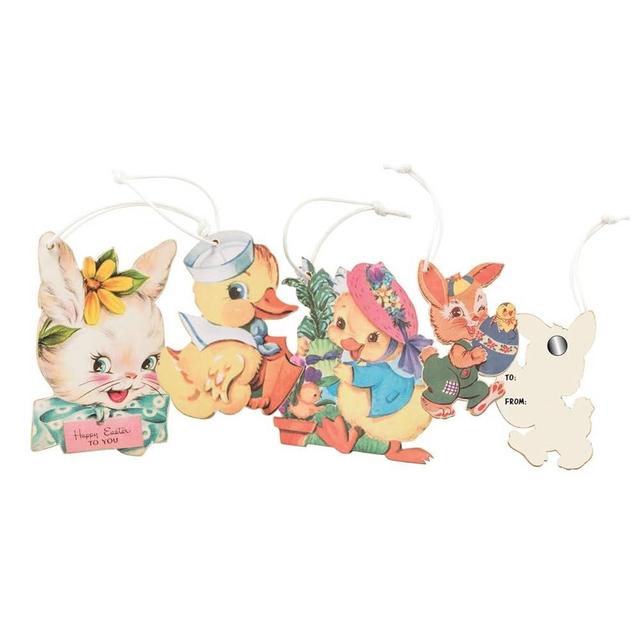 Primitives by Kathy Happy Easter to You Decorative Ornament Set