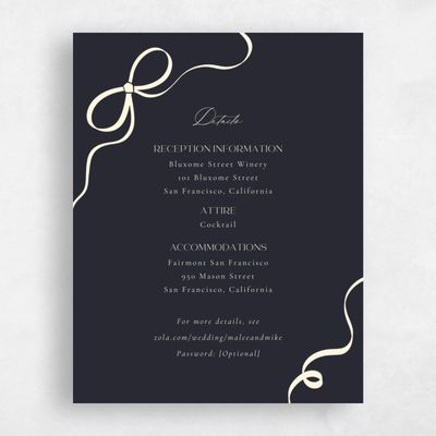Ebony, Black Wedding Enclosure - Alba