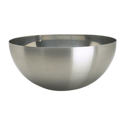 Ikea Serving Bowl, Stainless Steel, 14-Inch, Silver