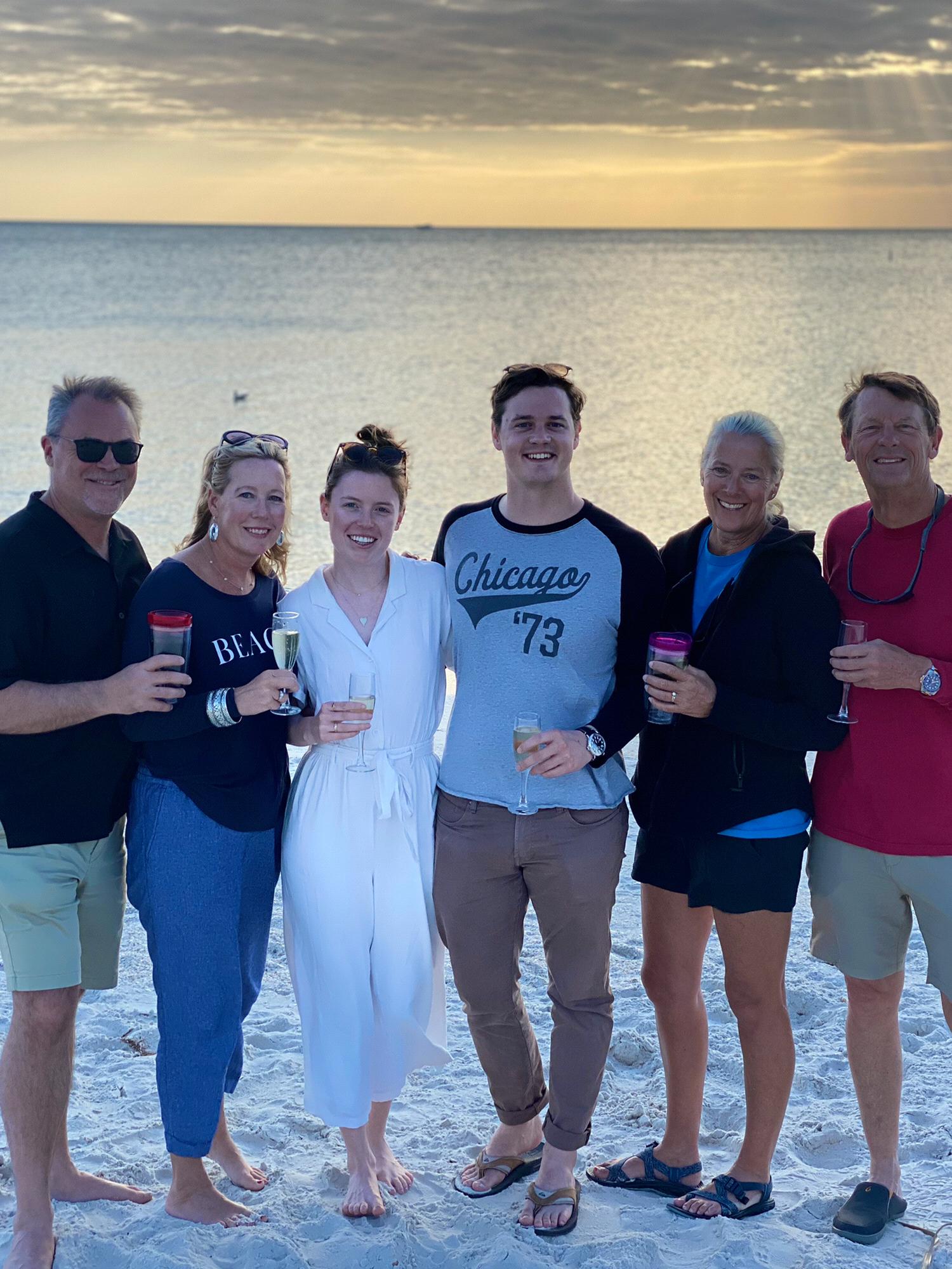 Our parents and us :)