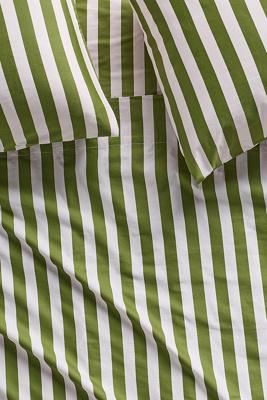 The Organic Cotton Sateen Printed Sheet Set by Maeve