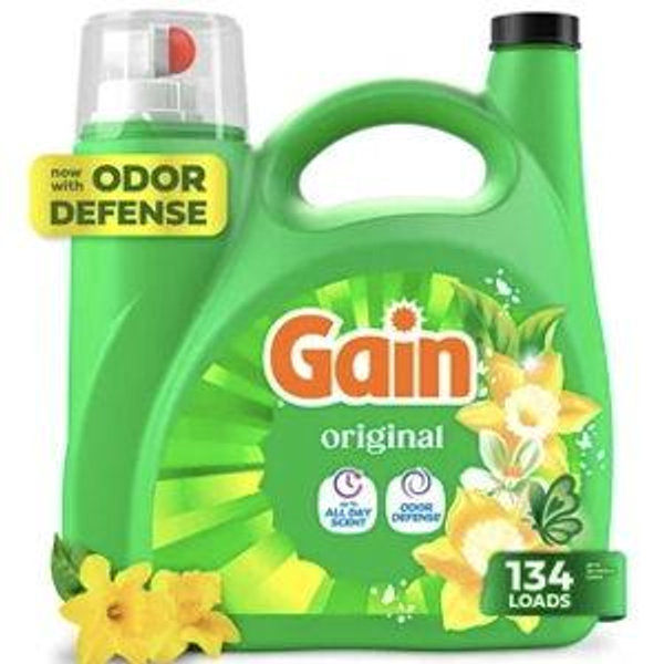 Gain Flings Ultra Oxi Laundry Detergent Pacs, 112 Count, Waterfall Delight Scent, with Odor Defense, concentrated laundry soap pacs