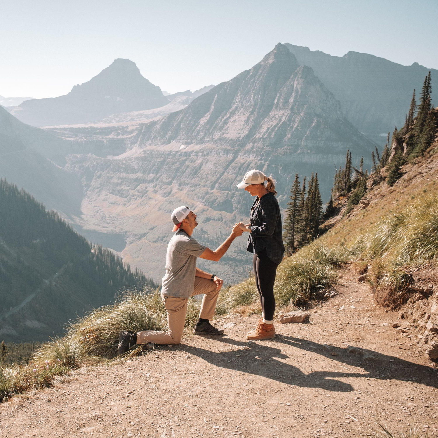 We're engaged! - Glacier National Park (Sept 2025)