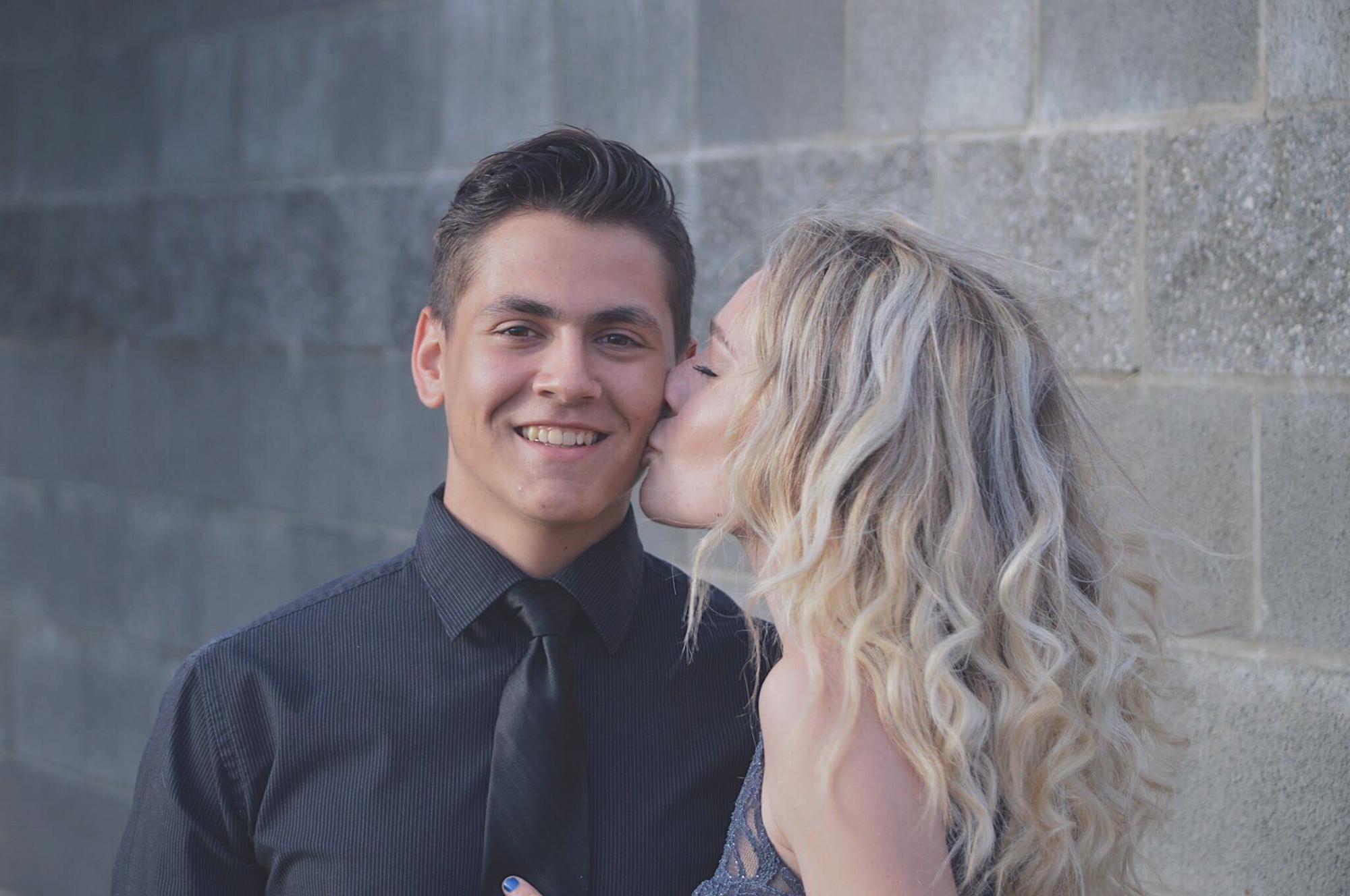 senior prom together