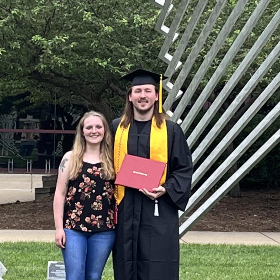 Josh’s first college graduation!