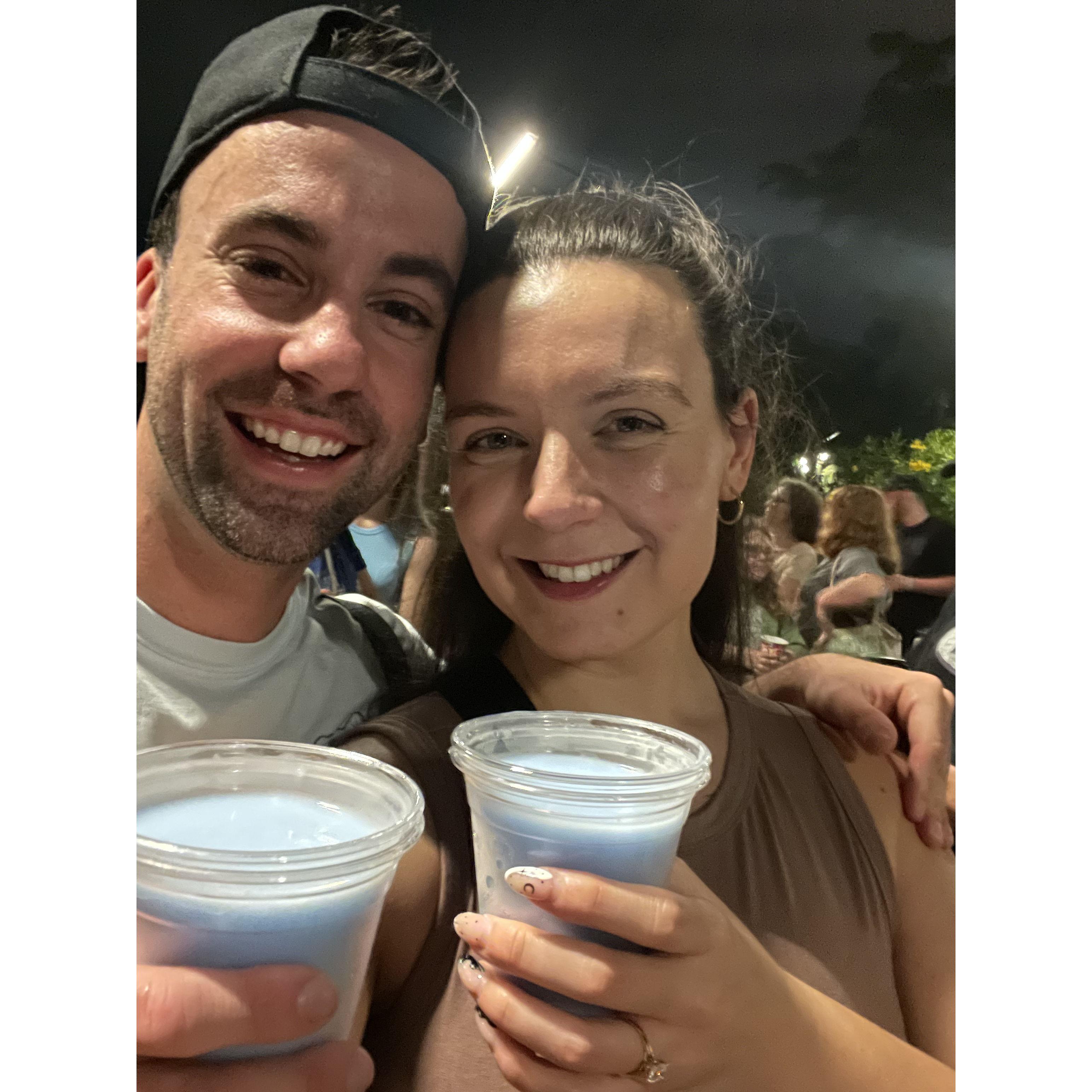 We love blue milk in Disney