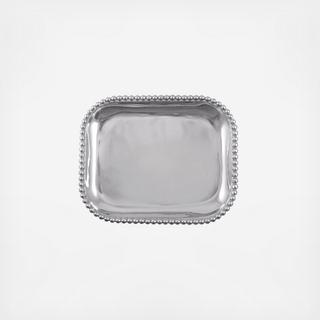Pearled Rectangular Platter