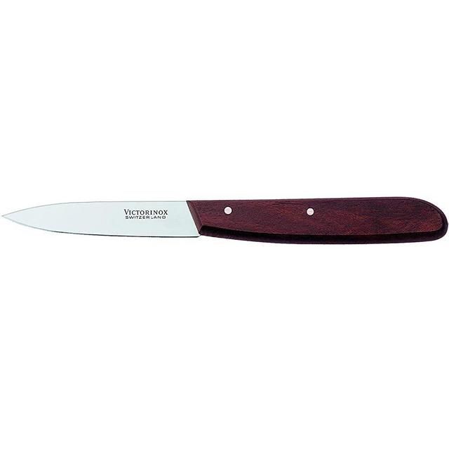 Victorinox 3.25" Paring Knife, Spear Point, Large, Maple Wood Handle 5.3000