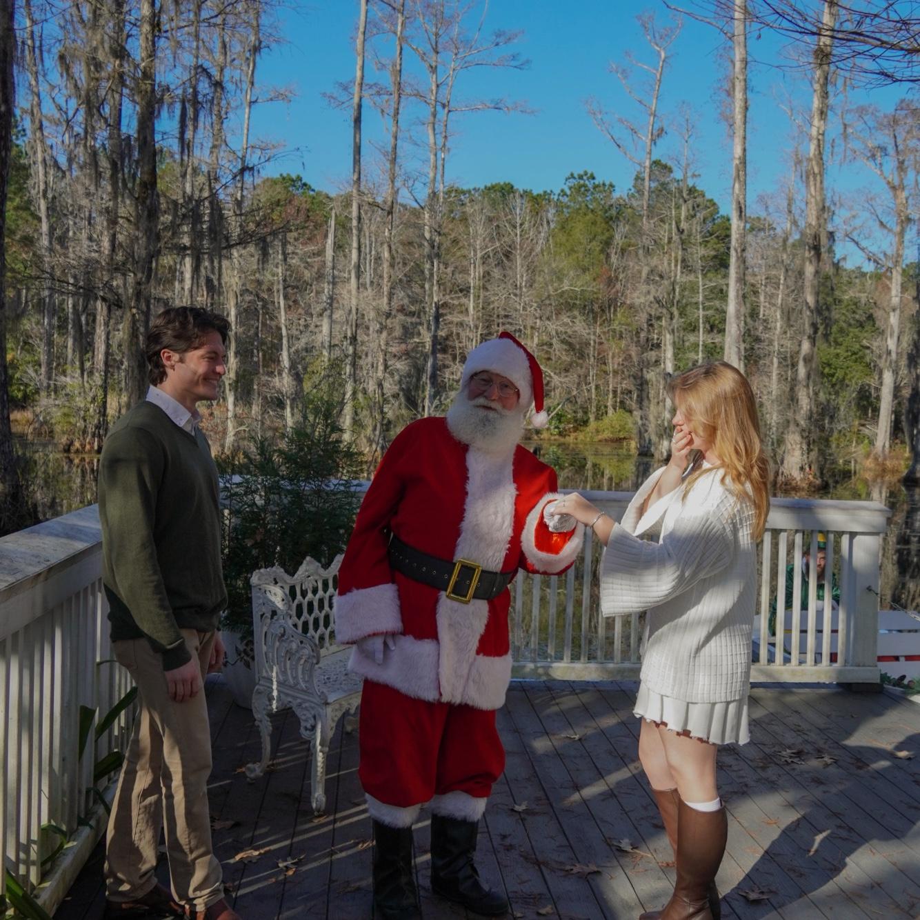 Santa loved the ring