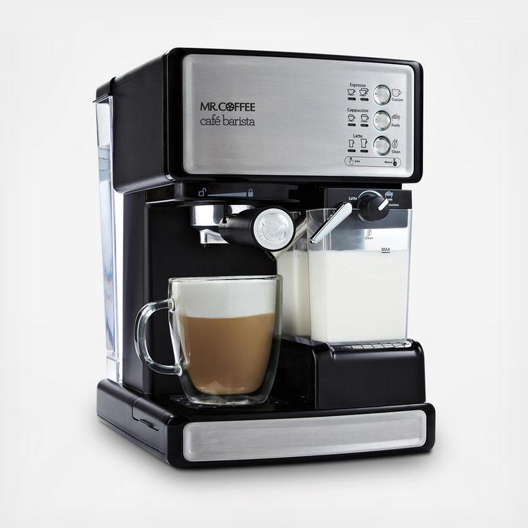 コーヒーメーカー・エスプレッソマシン Mr Coffee Cafe Barista Mr. Coffee, Mr. Coffee Cafe Barista Espresso Maker | Zola