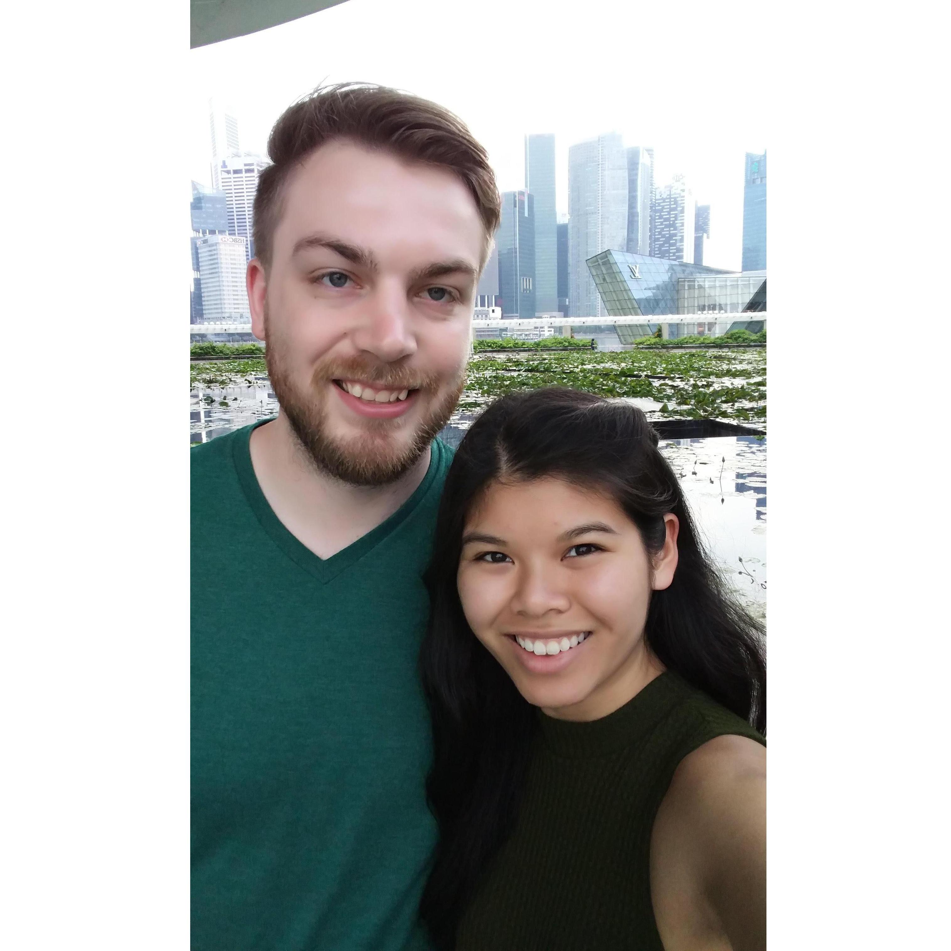 Our first adventure abroad was to Singapore! This was Josh's first time in Asia.