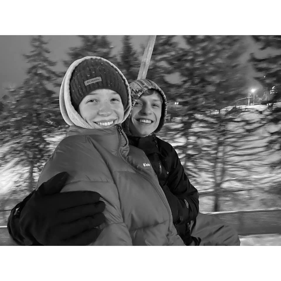 Michigan skiing in February 2020