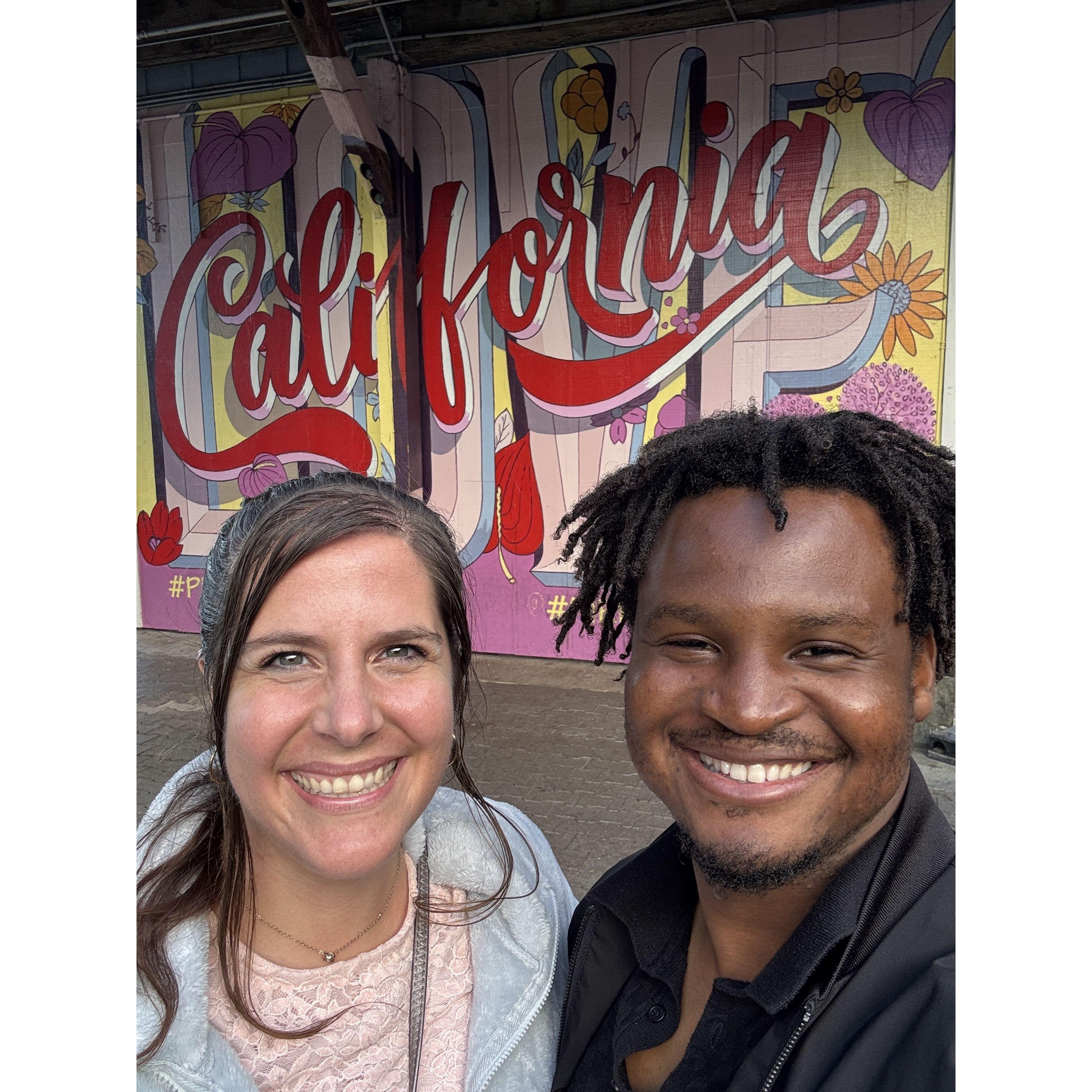 Our first trip visiting Danica's home state