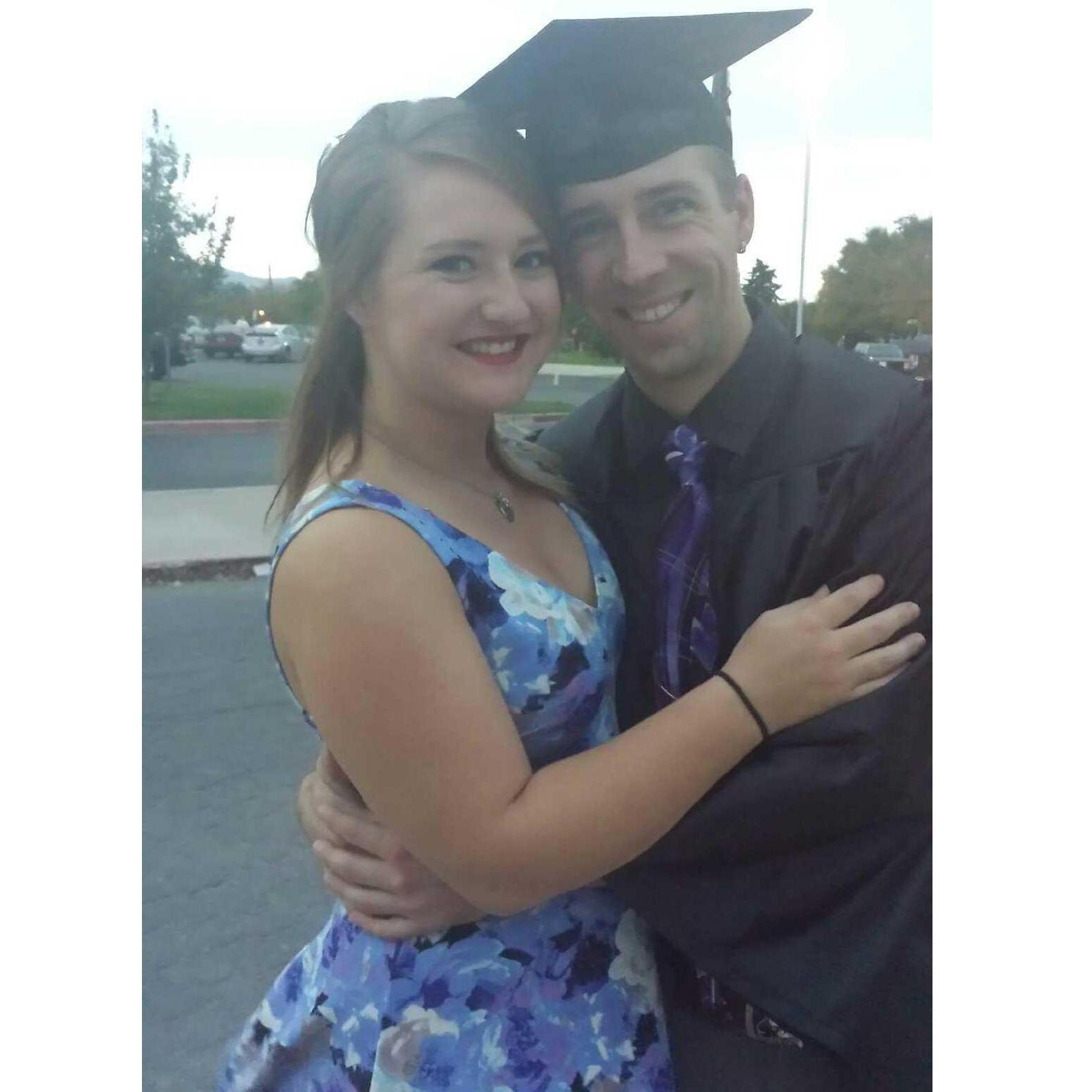 Alex's graduation day