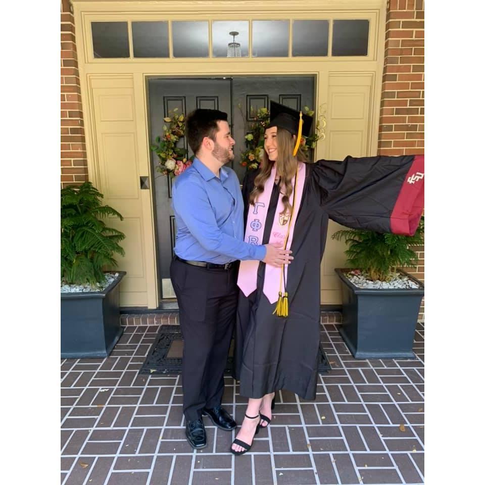 Caroline's graduation!