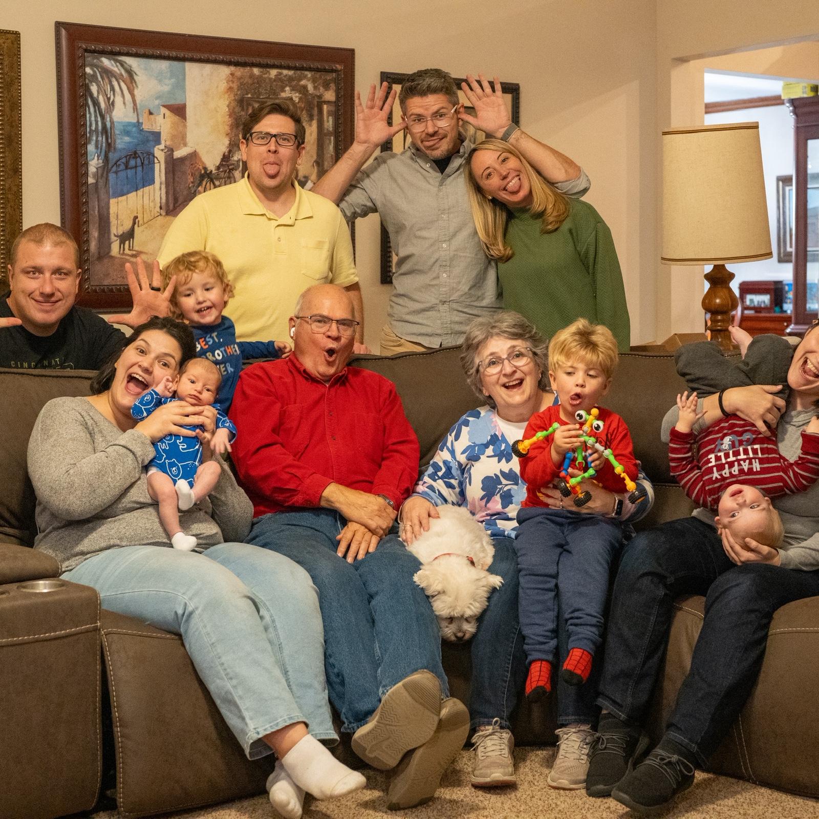 In Ohio with Brenton's family