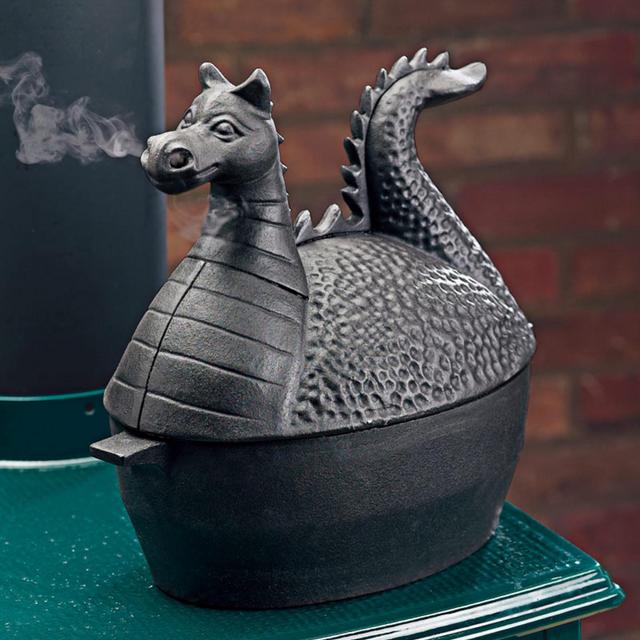 Dragon Woodstove Steamer in Cast Iron - Black 10737 BK