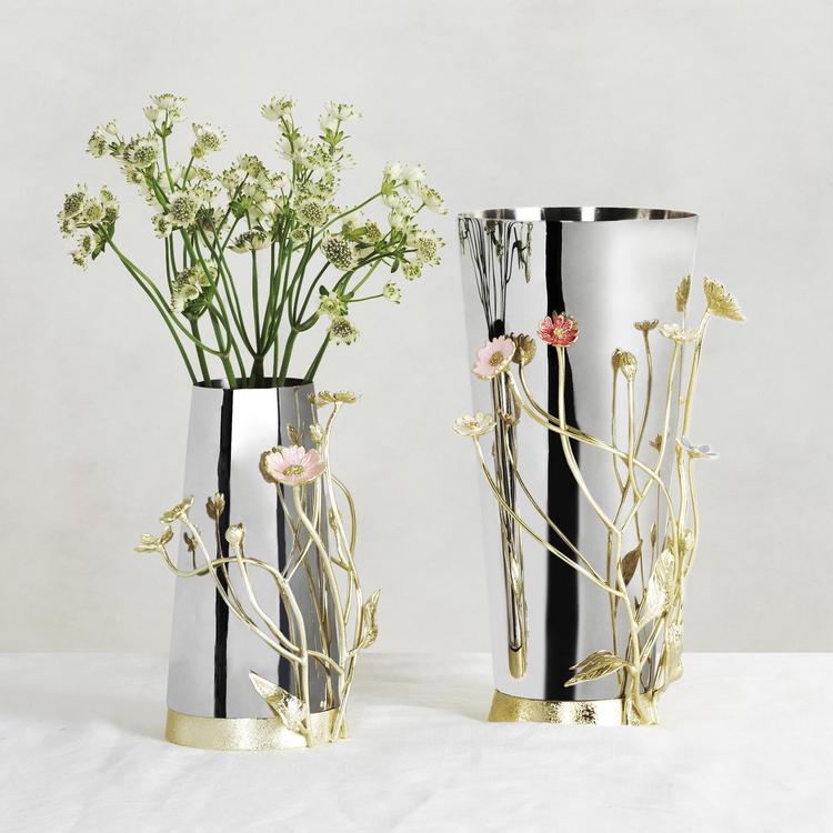 michael aram wisteria vase 　 マイケル　アラム　花瓶 Michael Aram Butterfly Ginkgo Medium Vase | Bloomingdale's