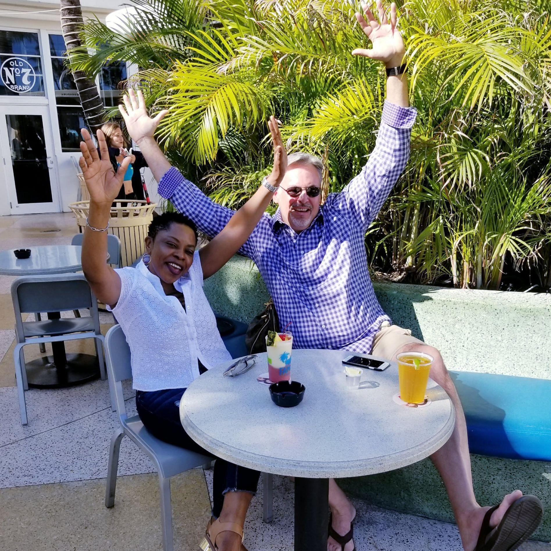 Our first out of state trip to Miami Florida.
