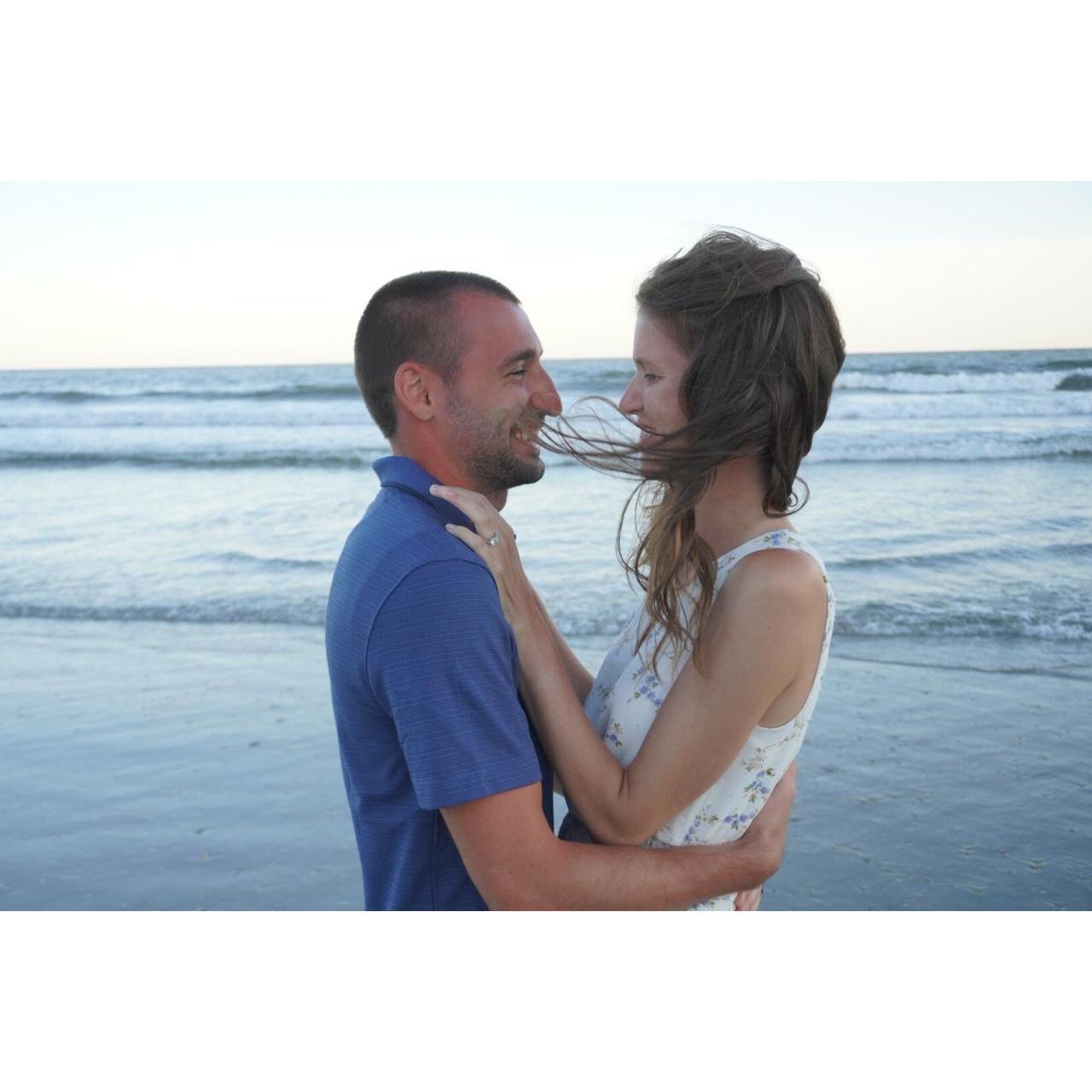Engagement photos at Myrtle Beach, Oct. 2020