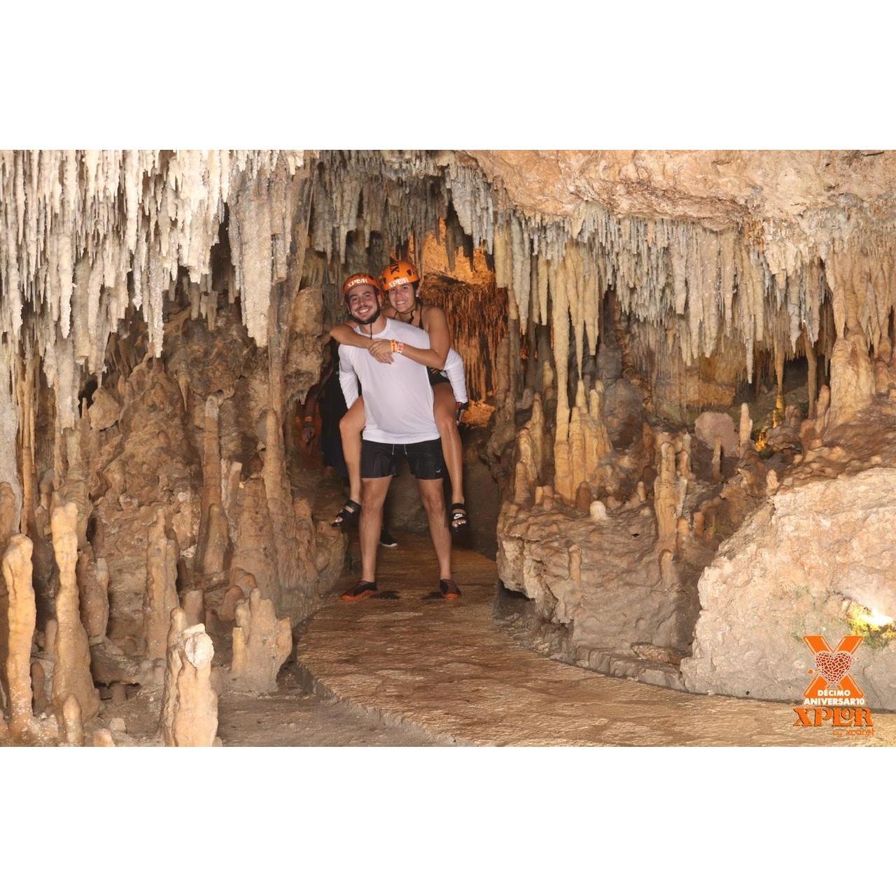 The caves of Xcaret, Mexico!