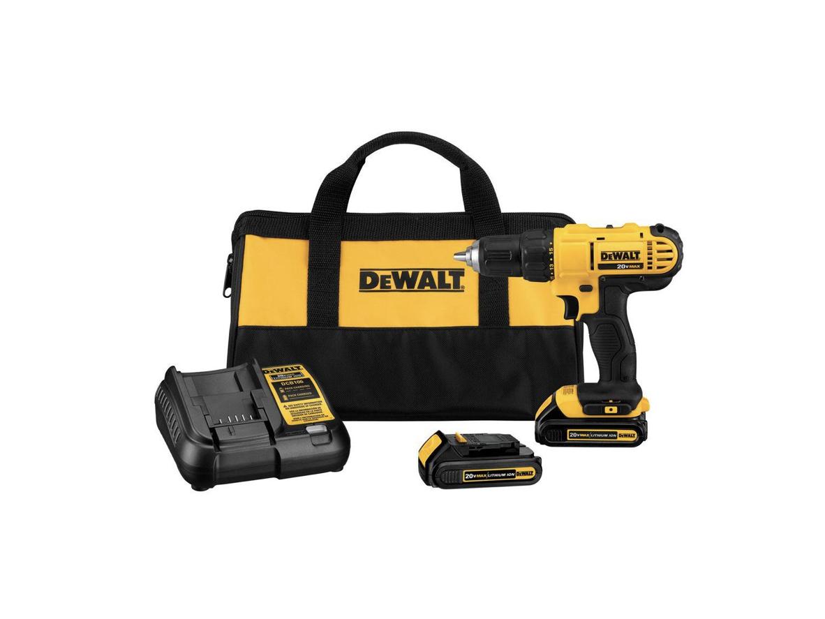 Drill/Driver Kit with Batteries and Bag