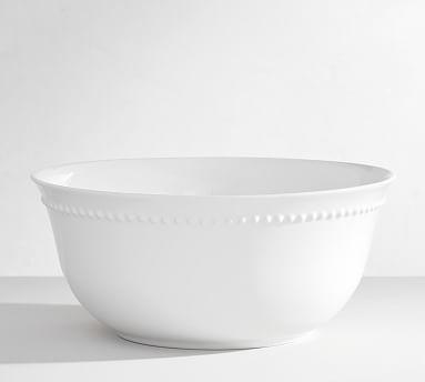 Emma Serve Bowl - True White