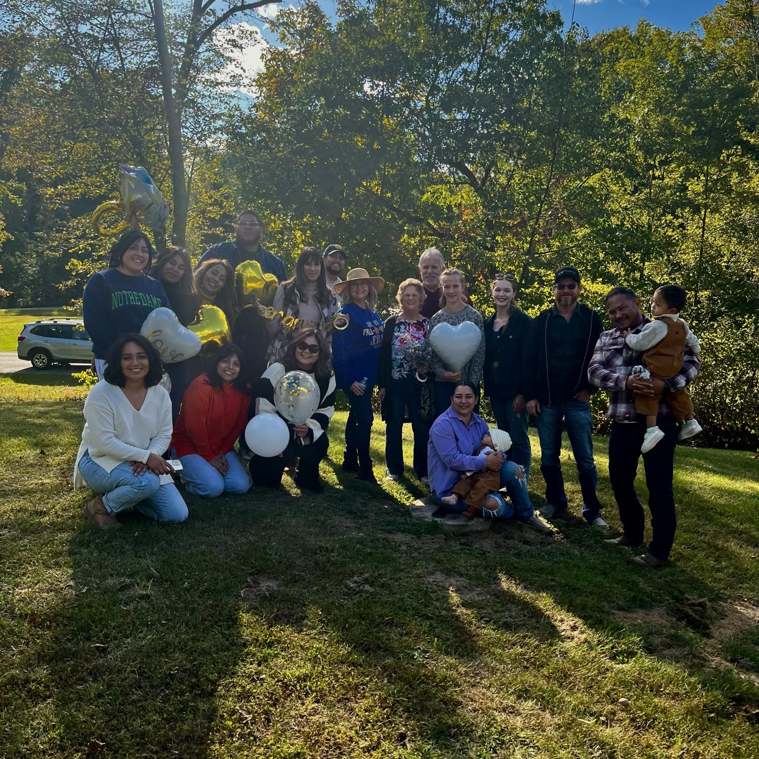 Everyone who came to surprise me : )