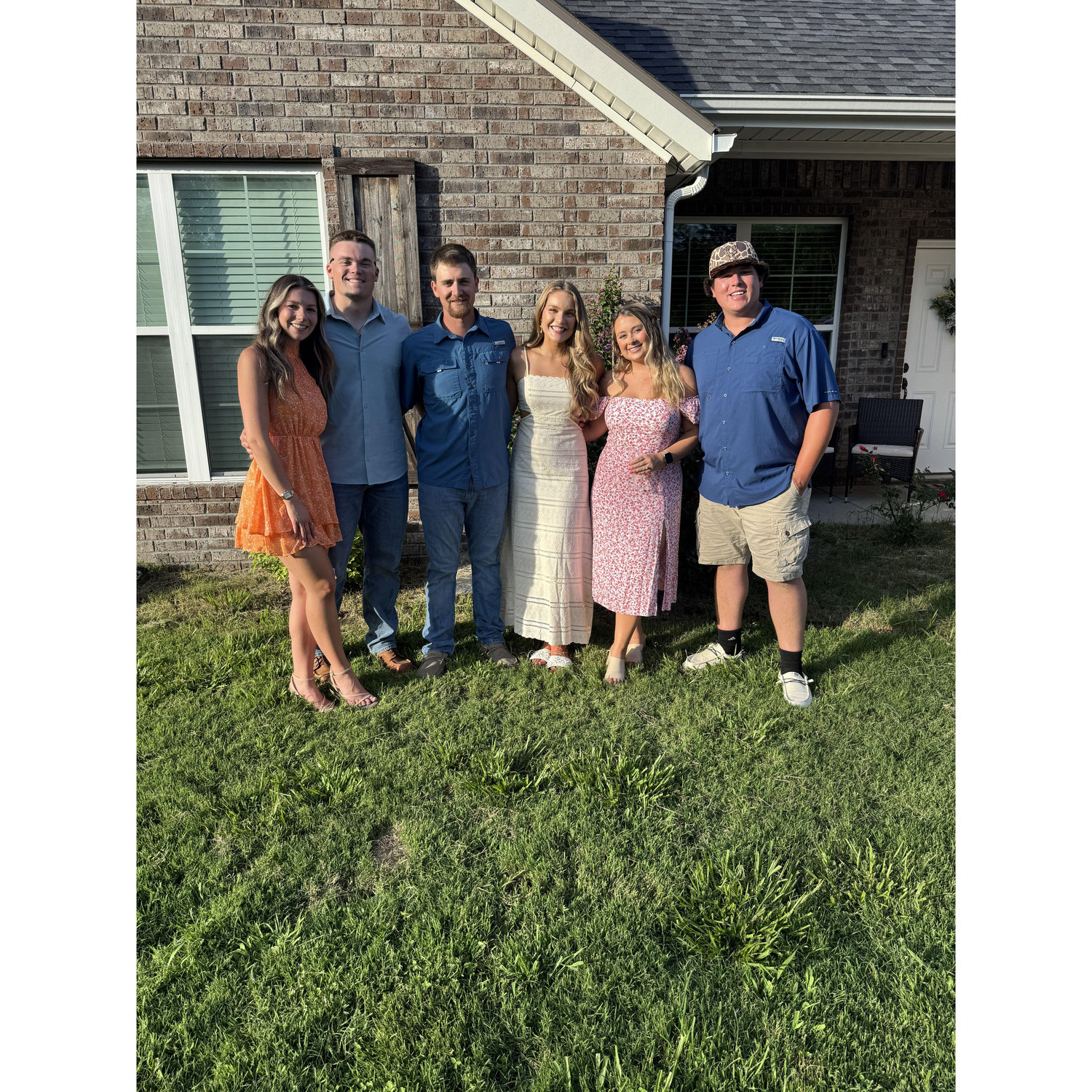 The 6 amigos are always together! Engagement party!